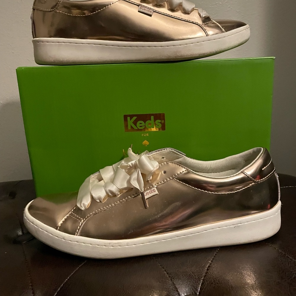 Kate Spade for Keds Ace Specchio Rose Gold